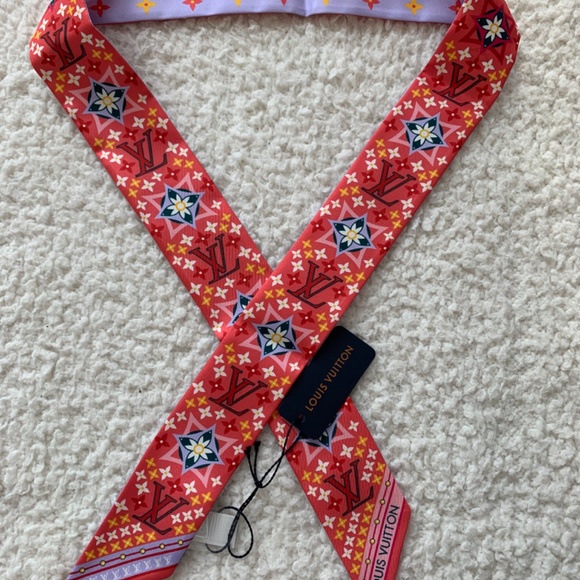 NEW LOUIS VUITTON FLOWERS FOREVER BANDEAU - M77684 - Picture 13 of 13